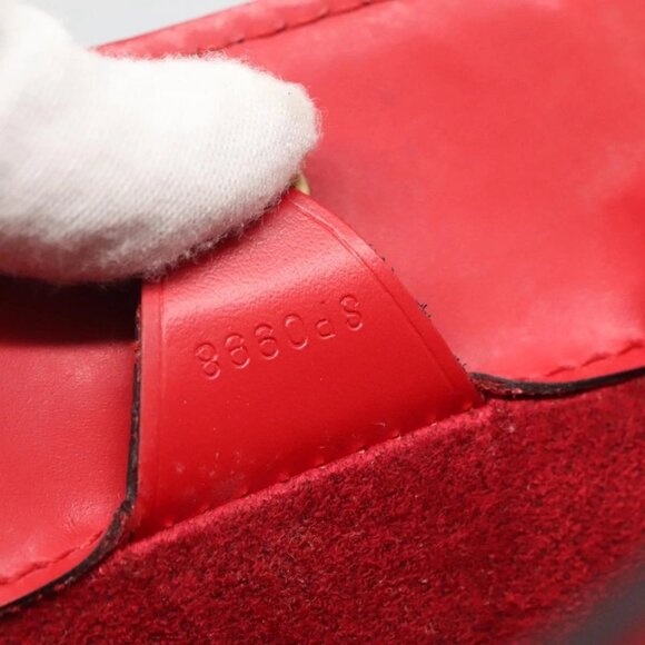 LOUIS VUITTON Epi Duplex Tote Bag Red M52427 LV Auth 133839 - Picture 12 of 15